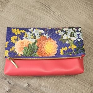 Floral Clutch Bag